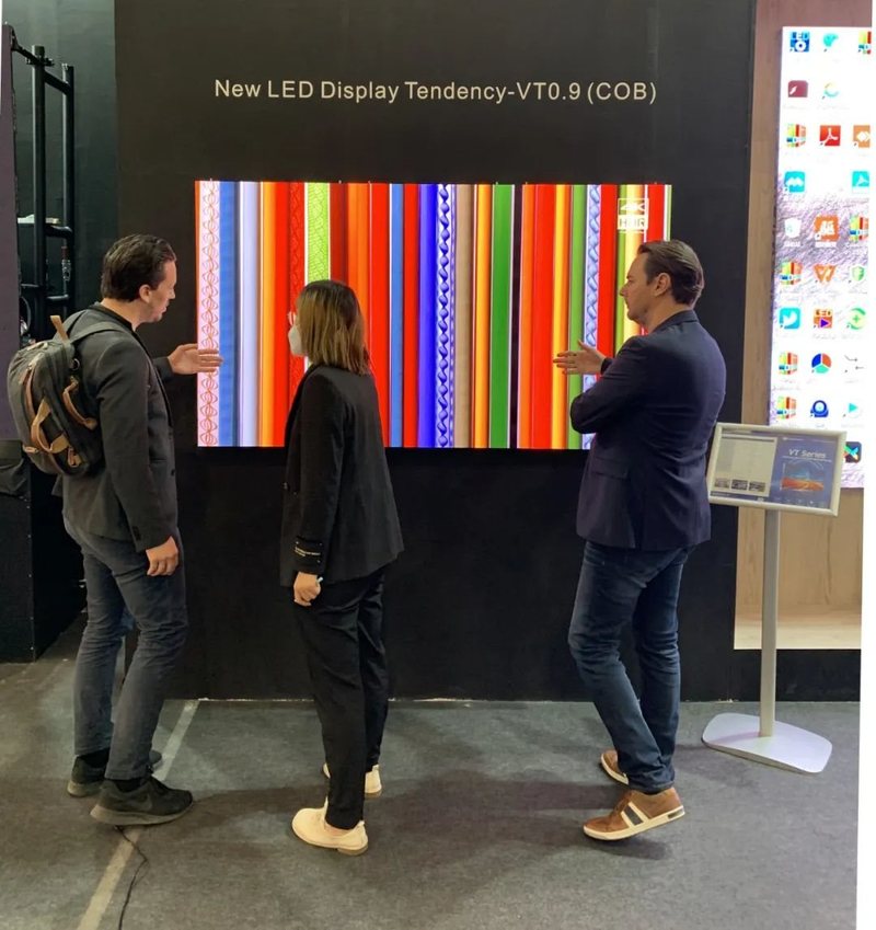 联建光电惊艳亮相巴塞罗那2022 ISE展会