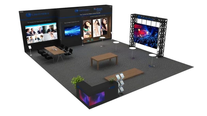 联建光电惊艳亮相巴塞罗那2022 ISE展会