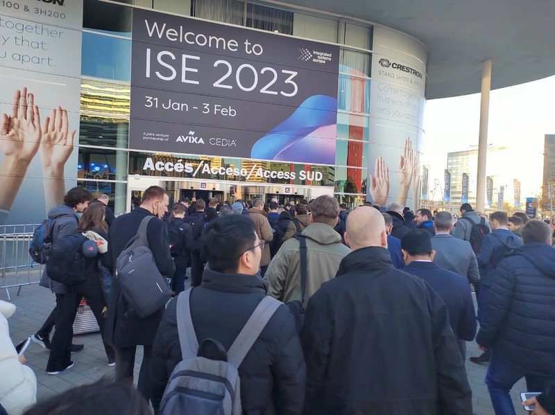 展会进行时|直击ISE！现场花絮抢先看