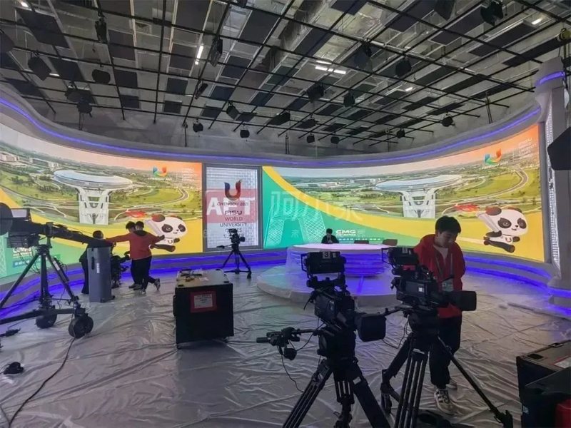 精彩尽“显”，芯映光电惊艳亮相31届世界大学生夏季运动会！