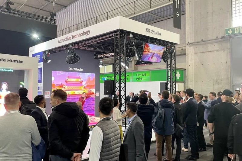 ISE2024｜奥拓电子以低碳环保显示技术和数字智能显示技术引爆全场